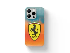 Ferrari Custodia Silicone Smartphone Look Contemporaneo